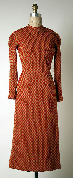 Ensemble, Anne Fogarty (American, Pittsburgh, Pennsylvania 1919–1980 New York), (a) wool; (b) wool, synthetic fiber, American