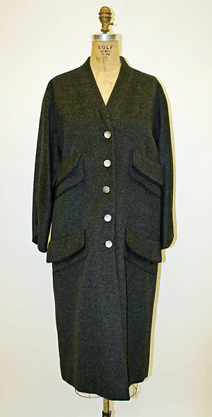 Ensemble, Vera Maxwell (American, 1901–1995), wool, synthetic fiber, American 