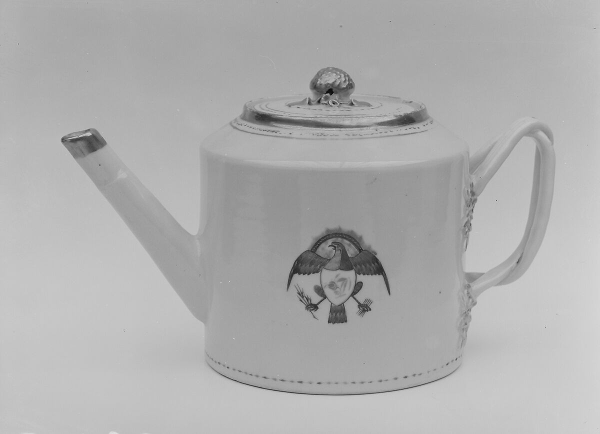 Teapot, Porcelain, Chinese 