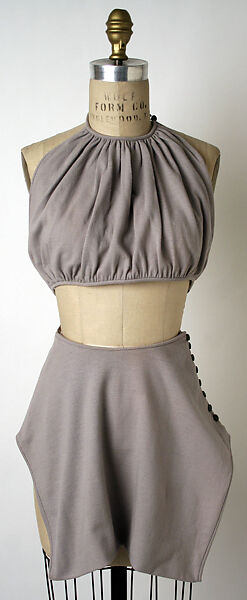 Bathing suit, Claire McCardell (American, 1905–1958), wool, American