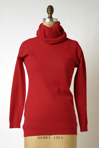 Sweater, Bonnie Cashin (American, Oakland, California 1908–2000 New York), wool, American 