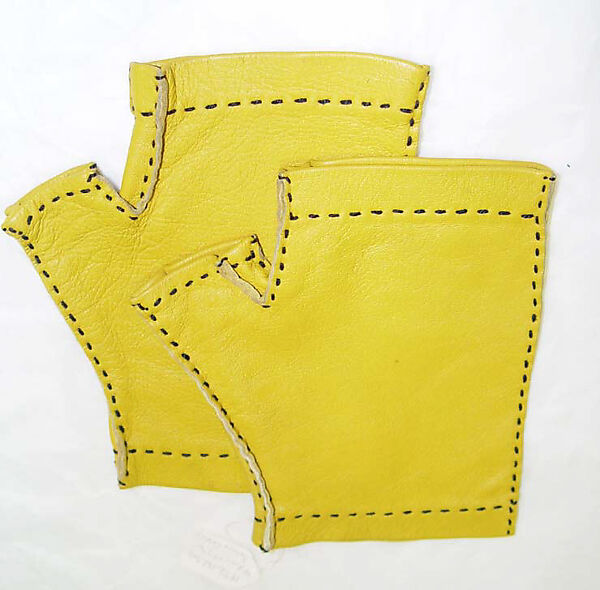 Gloves, Bonnie Cashin (American, Oakland, California 1908–2000 New York), leather, American 