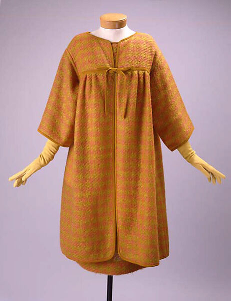 Ensemble, Bonnie Cashin (American, Oakland, California 1908–2000 New York), (a,b) wool, leather; (c) wool, American 