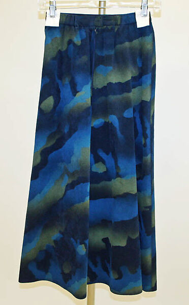 Ensemble, Vera Maxwell (American, 1901–1995), (a, b) silk; (c, d) nylon; (e) nylon, plastic, American