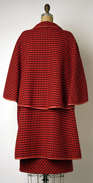 Ensemble, Bonnie Cashin (American, Oakland, California 1908–2000 New York), wool, leather, American