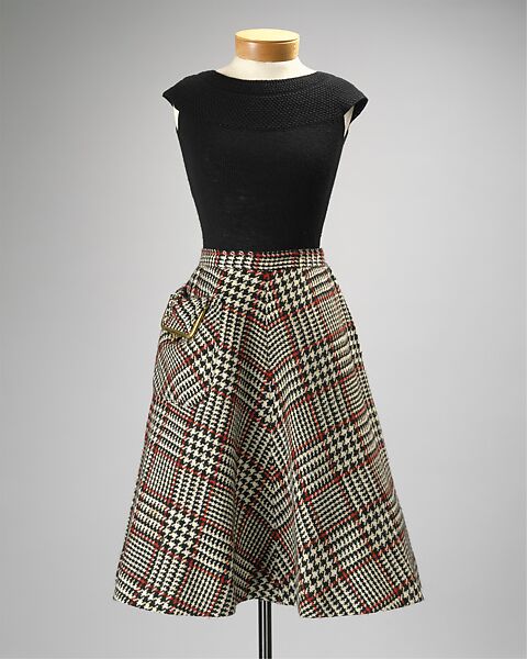 Skirt, Bonnie Cashin (American, Oakland, California 1908–2000 New York), wool, American 
