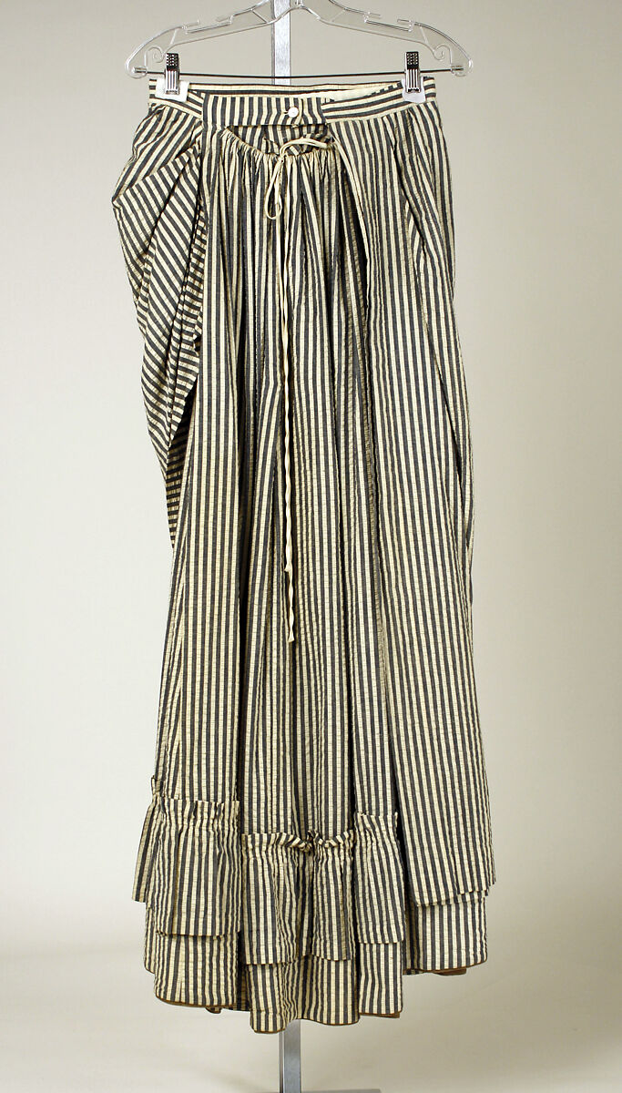 Suit, cotton, American