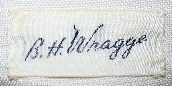 Dress, B. H. Wragge (American, 1931–1971), linen, American