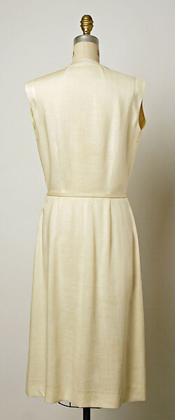 Dress, B. H. Wragge (American, 1931–1971), linen, American