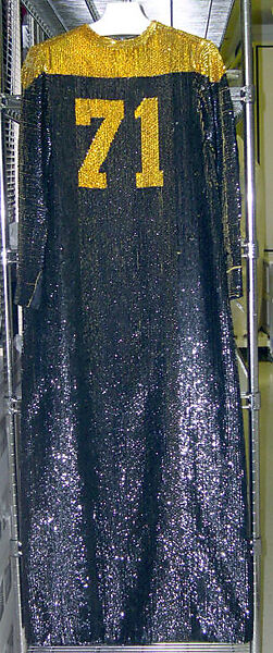 Evening dress, Geoffrey Beene (American, Haynesville, Louisiana 1927–2004 New York), plastic, silk, American