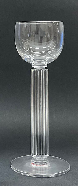 "Embassy" Stemware - Burgundy glass, Walter Dorwin Teague (American, Decatur, Indiana 1883–1960 Flemington, New Jersey), Glass 