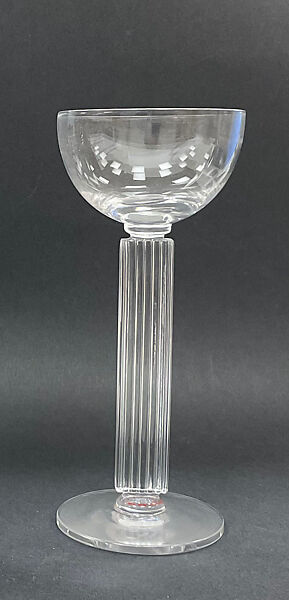 "Embassy" Stemware - Cocktail glass, Walter Dorwin Teague (American, Decatur, Indiana 1883–1960 Flemington, New Jersey), Glass 