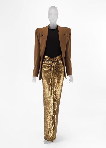 Skirt, Donna Karan New York (American, founded 1985), Synthetic, American 