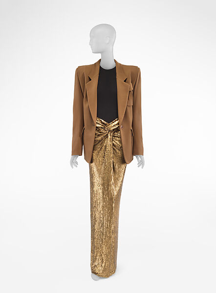 Skirt, Donna Karan New York (American, founded 1985), Synthetic, American