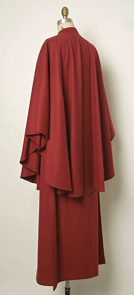 Cape, Yves Saint Laurent (French, founded 1961), wool, French