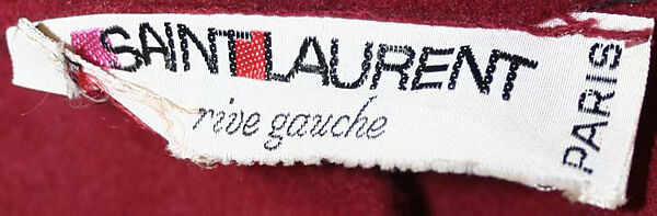 Cape, Yves Saint Laurent (French, founded 1961), wool, French