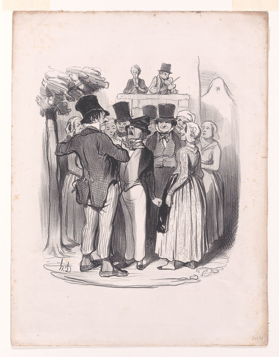 So you want to meddle with the press!, Honoré Daumier