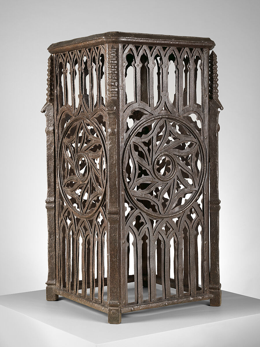 Pedestal, Wrought Iron, North or Central European