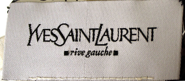 Dress, Yves Saint Laurent (French, founded 1961), silk, French