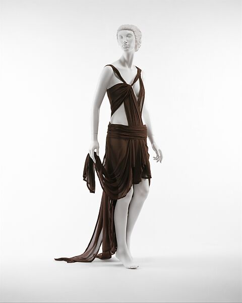 Dress, Yves Saint Laurent (French, founded 1961), silk, French 