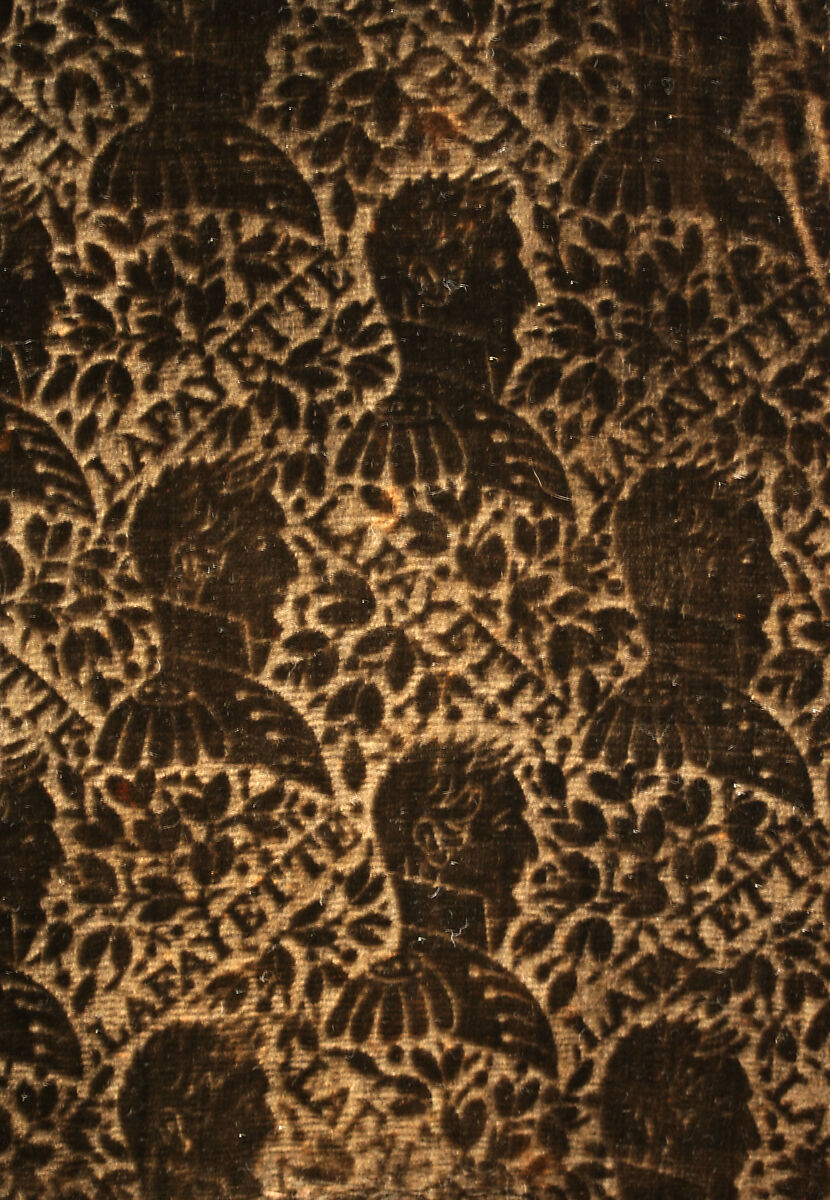 Waistcoat, silk, French