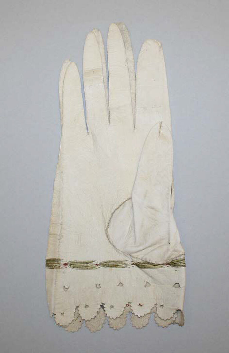 Gloves, leather, Spanish