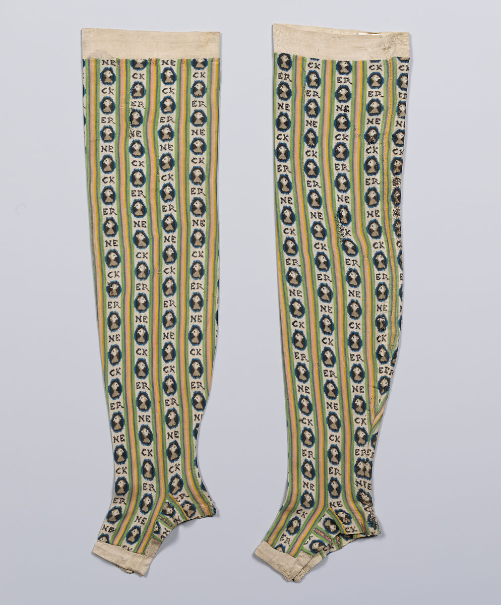 Stockings, silk, French