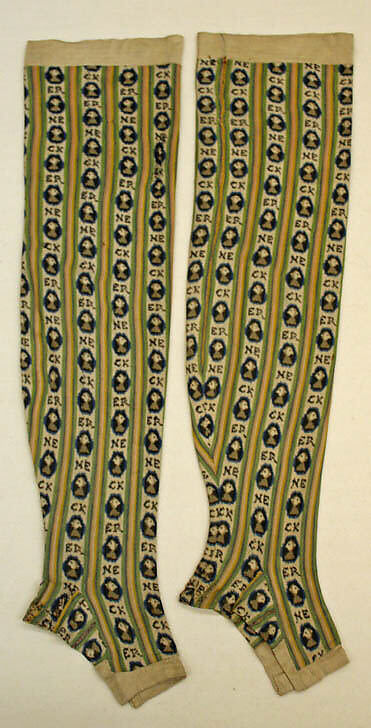 Stockings, silk, French