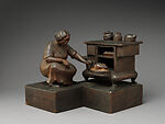Cooking-on-Saturday, Leslie Garland Bolling (American, Surry County, Virginia 1898–1955 New York), Yellow-poplar, American