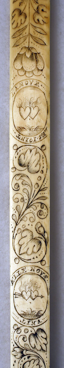 Busk, ivory, French