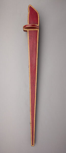 Presentation Smallsword, Martin-Guillaume Biennais (French, 1764–1843, active ca. 1796–1819), Steel, gold, lapis lazuli, wood, leather, French, Paris