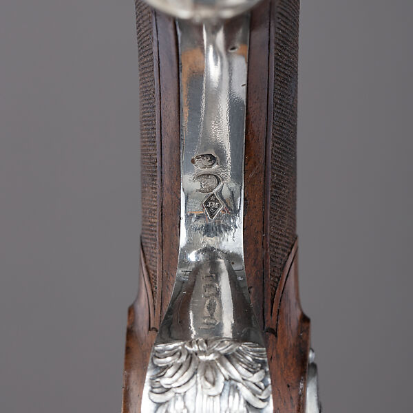 Cased Pair of Flintlock Pistols Presented to Captain Cayetano Valdés y Flores, Nicolas Noël Boutet (French, Versailles and Paris, 1761–1833), Steel, wood, silver, gold, copper alloy, leather, textile, French, Versailles