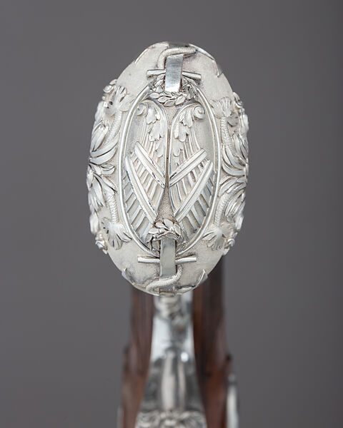 Cased Pair of Flintlock Pistols Presented to Captain Cayetano Valdés y Flores, Nicolas Noël Boutet (French, Versailles and Paris, 1761–1833), Steel, wood, silver, gold, copper alloy, leather, textile, French, Versailles