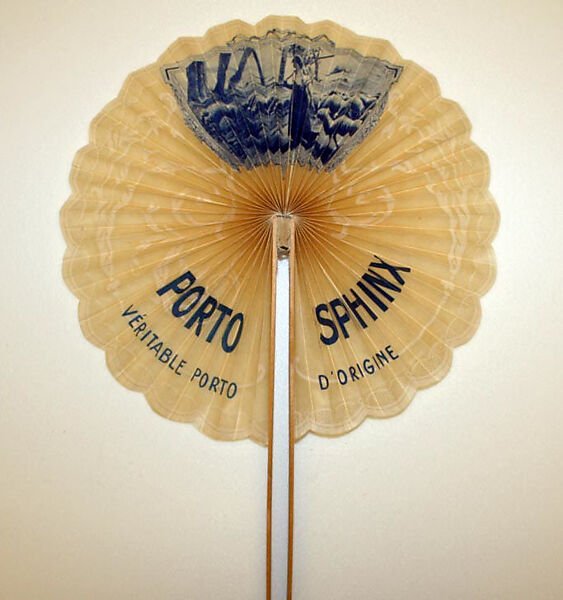 Fan, paper, French 