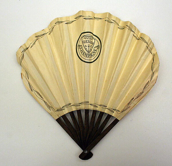 Fan, paper, French