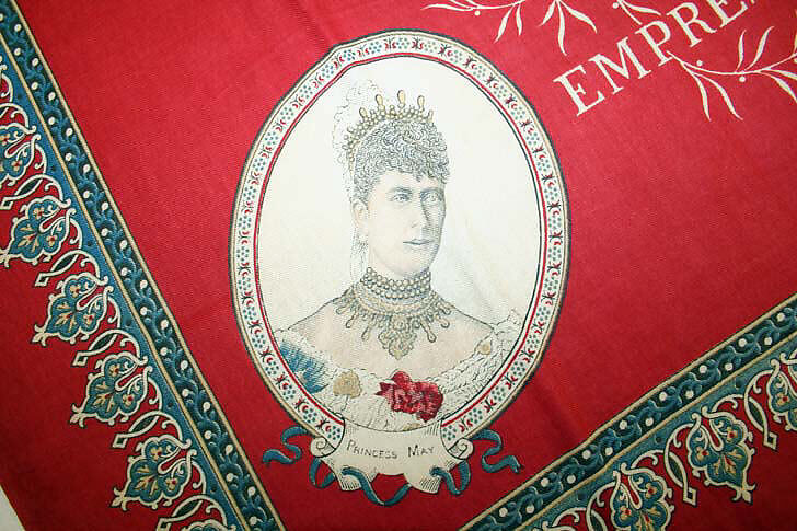 Handkerchief, cotton, British