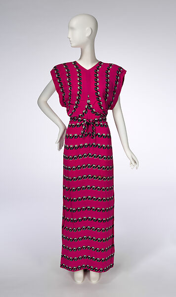 Dress, Norman Norell (American, Noblesville, Indiana 1900–1972 New York), rayon, American