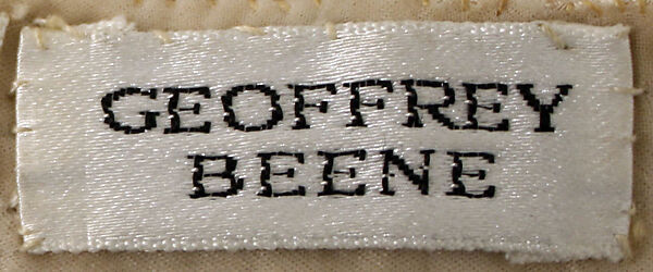 Evening dress, Geoffrey Beene (American, Haynesville, Louisiana 1927–2004 New York), plastic, silk, American