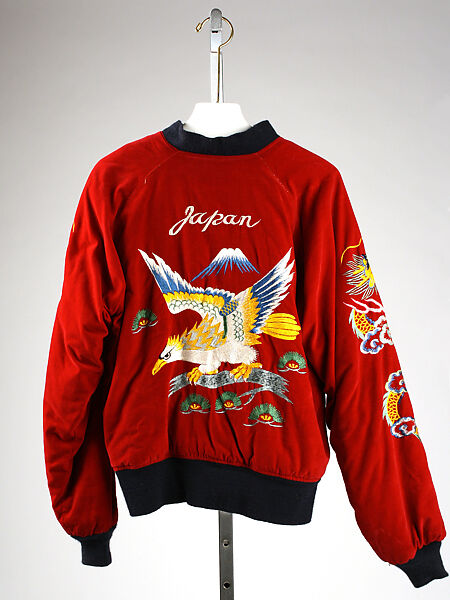 Jacket, cotton, silk, rayon, Japanese