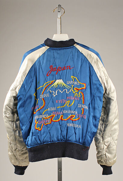 Jacket, cotton, silk, rayon, Japanese