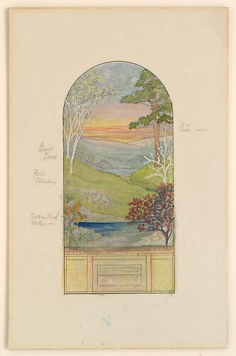 Design for a landscape window