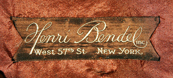 Hat, Henri Bendel (American, founded 1895), straw, silk, American