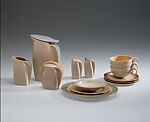 "Stratoware" Cup, Eva Zeisel (American (born Hungary), Budapest 1906–2011 New York City, New York), Glazed earthenware