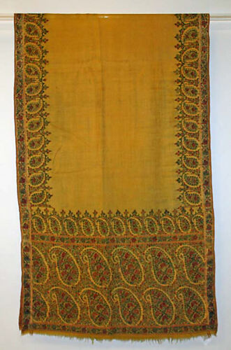 A LONG SHAWL (DOCHALLA), NORTH INDIA, CIRCA 1820