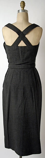 Ensemble, Traina-Norell (American, founded 1941), (a–d) wool; (e–g) cotton, American