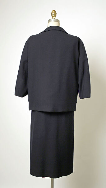 Suit, House of Balenciaga (French, founded 1937), wool, French