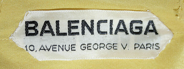 Evening dress, House of Balenciaga (French, founded 1937), silk, French
