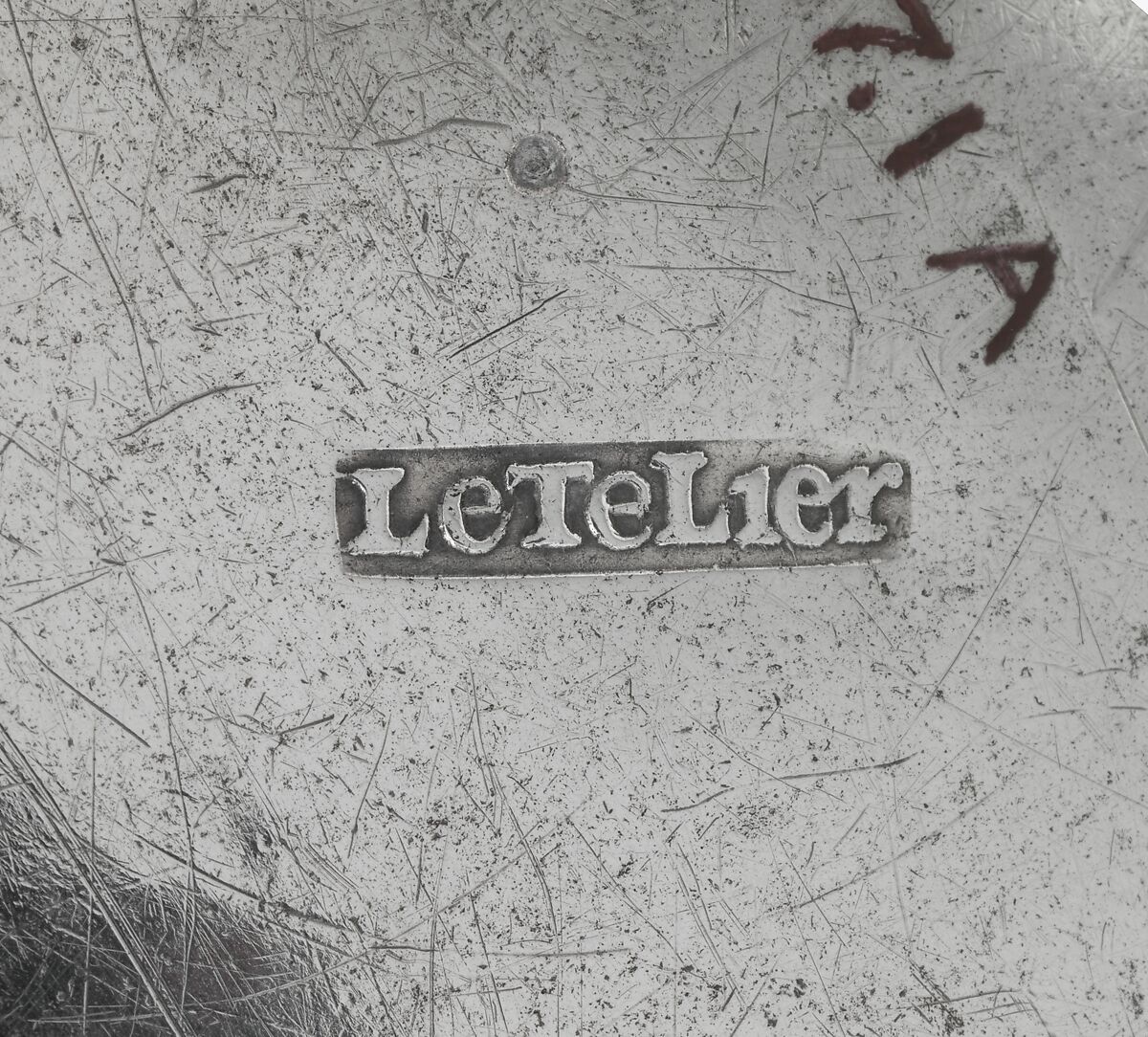 Teapot, John Letelier Sr. (ca. 1740–1798), Silver, American