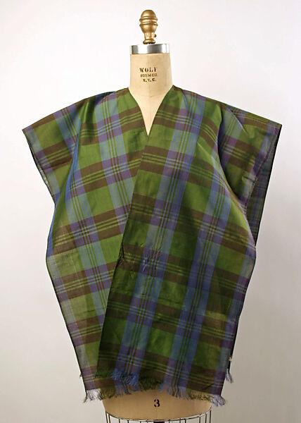 Playsuit, cotton, silk, American