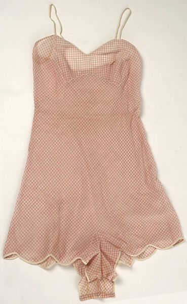 Lingerie, Henri Bendel (American, founded 1895), cotton, silk, American